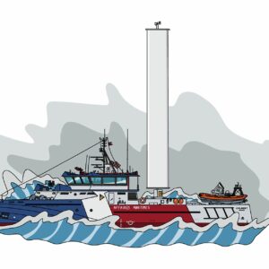 Illustration Navire des Affaires Maritimes Patrouilleur Colbert